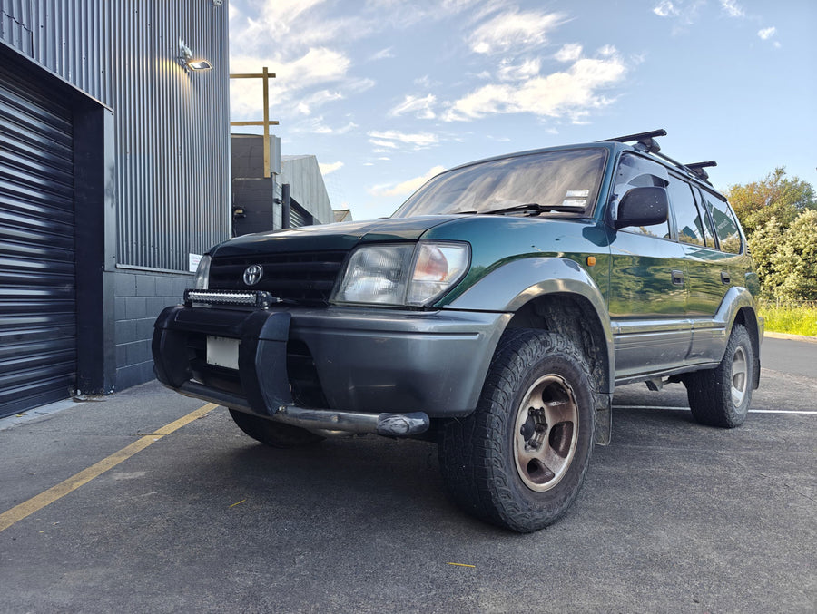 toyota prado 1996 in new zealand, picture taken in 2025